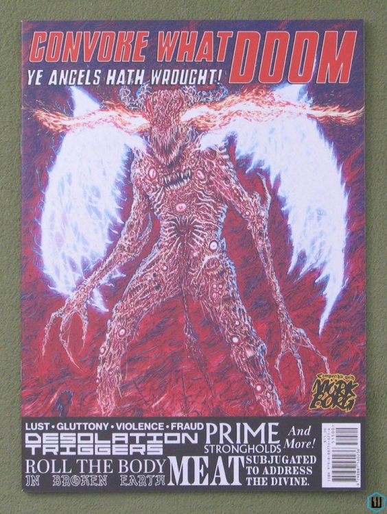 Convoke What Doom Ye Angels Hath Wrought (Mork Borg OSR RPG material)