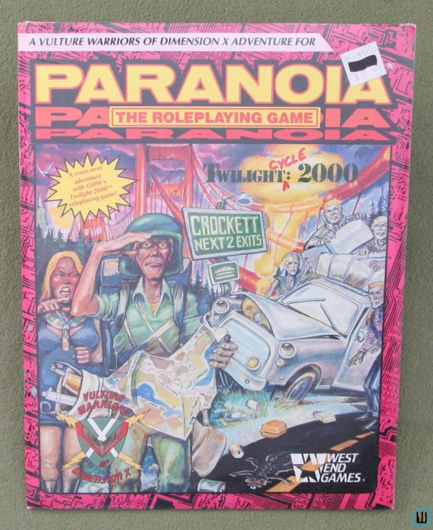 Twilightcycle 2000 - SHRINKWRAP (Paranoia / Twilight 2000 RPG)