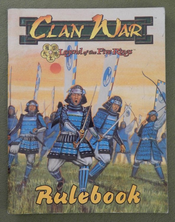 Clan War Rulebook (Legend of the Five Rings L5R RPG