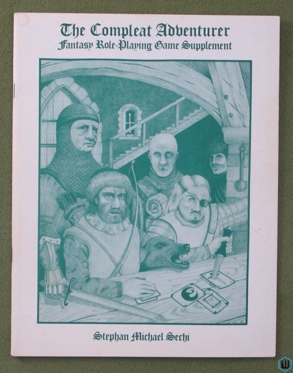 The Compleat Adventurer: Fantasy Roleplaying Game RPG Supplement