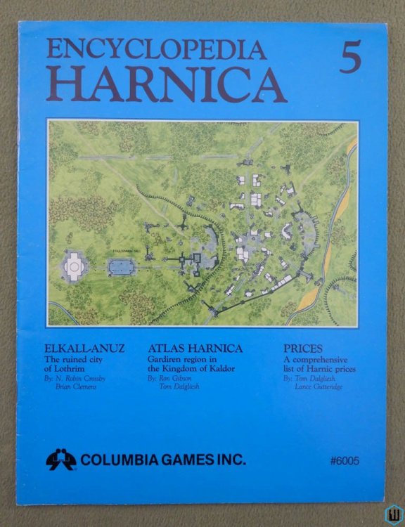 Encyclopedia Harnica 5 (Harn Fantasy RPG Setting)
