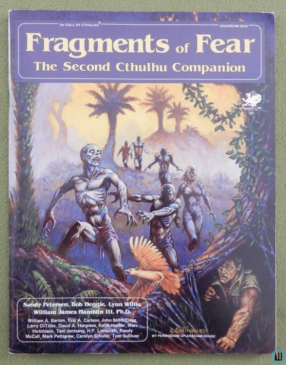 Fragments of Fear: The Second Cthulhu Companion (Call of Cthulhu RPG)
