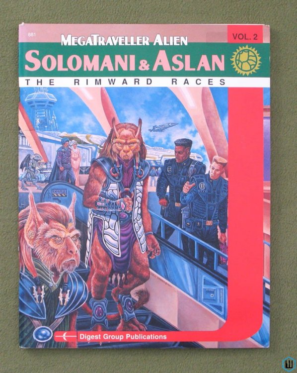 Solomani & Aslan: The Rimward Races (Megatraveller RPG)