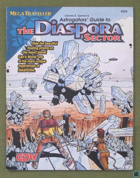 Astrogator's Guide Diaspora Sector (Megatraveller RPG) Traveller
