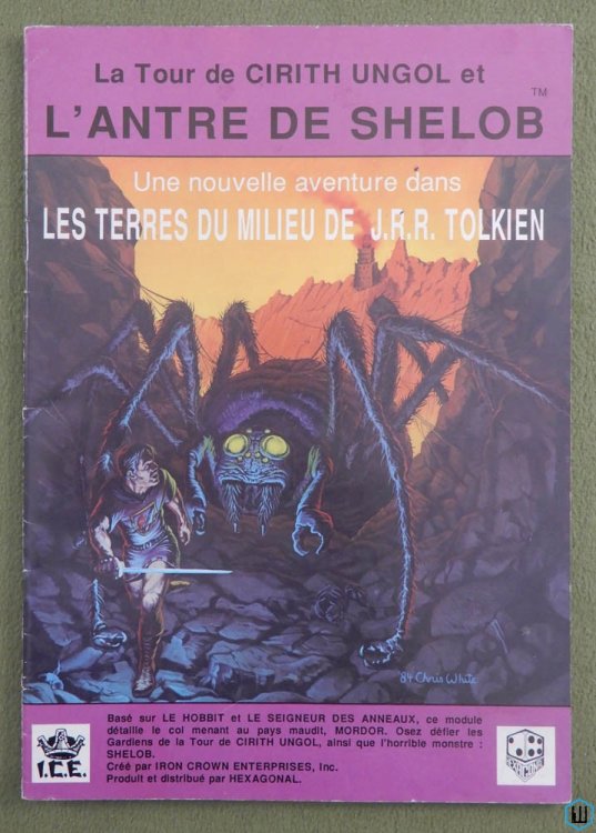 L'Antre de Shelob (FRENCH: Tower of Cirith Ungol and Shelob's Lair) MERP