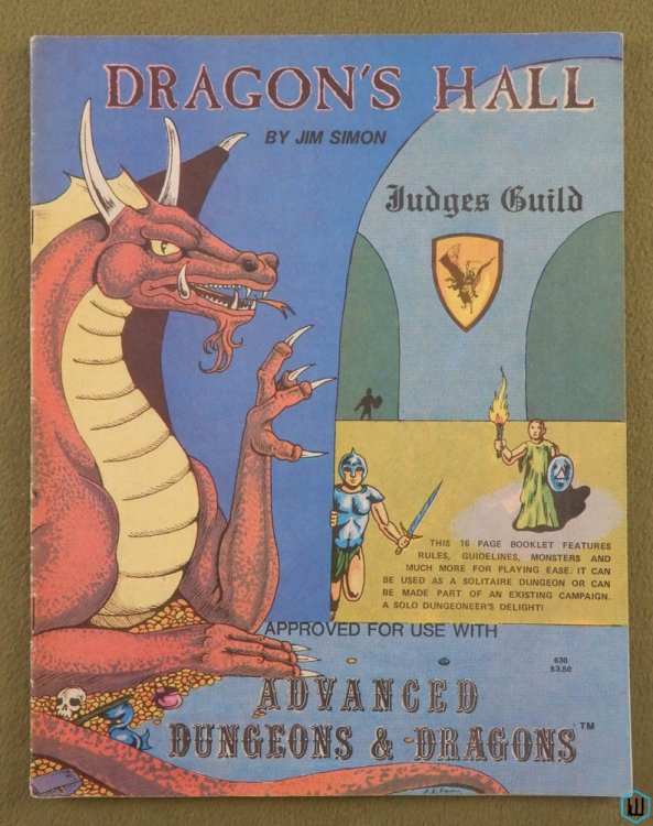 Dragon's Hall (Advanced Dungeons & Dragons)