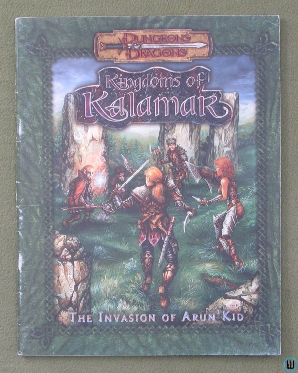 Invasion of Arun'kid (Dungeons & Dragons Kingdoms of Kalamar) Arun Kid