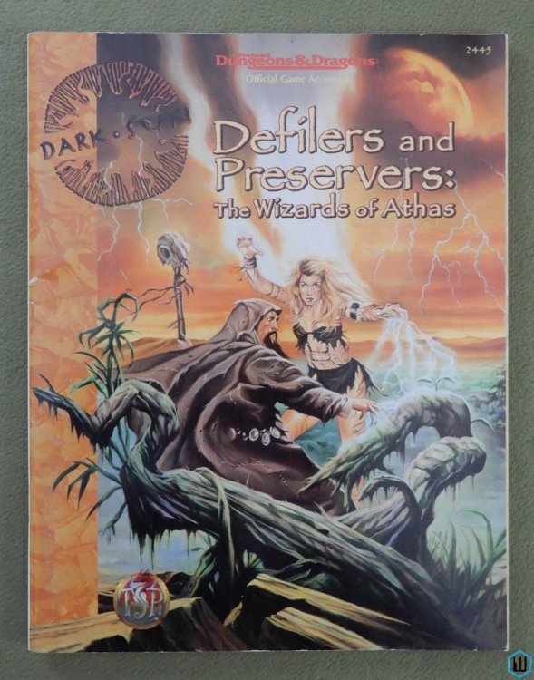Defilers & Preservers: Wizards of Athas (Advanced Dungeons Dragons Dark Sun)