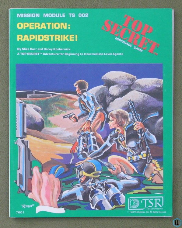 Operation Rapidstrike! (Top Secret RPG Module TS002)