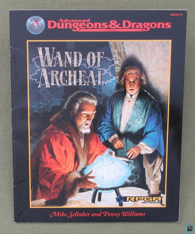 Wand of Archeal (Advanced Dungeons Dragons RPGA Network Adventure)