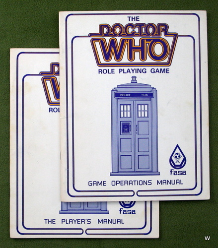 GAME OPERATIONS MANUAL + PLAYERS MANUAL (Doctor Who RPG)