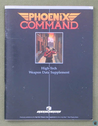 Phoenix Command High-Tech Weapon Data Supplement