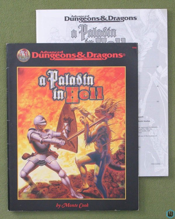A Paladin in Hell (Advanced Dungeons & Dragons) Original 1998 Edition