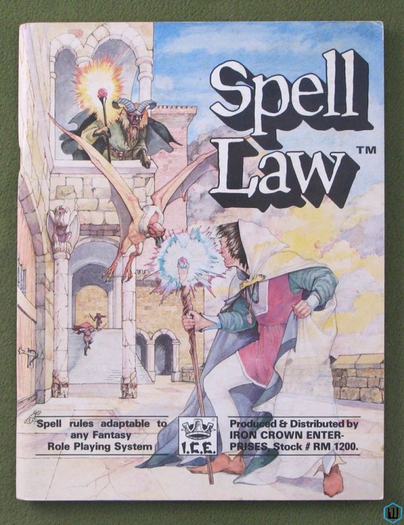 Spell Law (Rolemaster Roleplaying Game RPG)