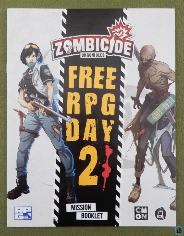 Zombicide Chronicles Mission Booklet FREE RPG DAY 2023