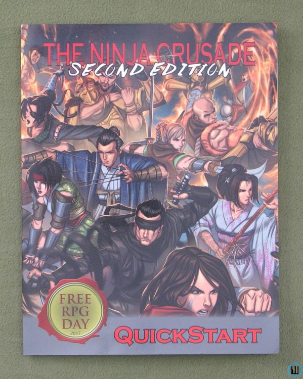 Ninja Crusade Second 2nd Edition QuickStart - Free RPG Day 2017