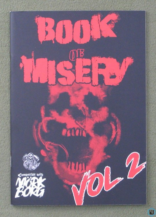 Book of Misery Vol 2 (Mork Borg Roleplaying Game OSR RPG)