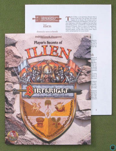 Player's Secrets of Ilien (Advanced Dungeons Dragons Birthright)
