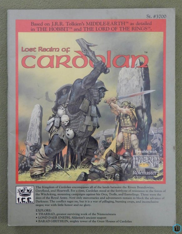 Lost Realm of Cardolan (Middle Earth Role Playing MERP)