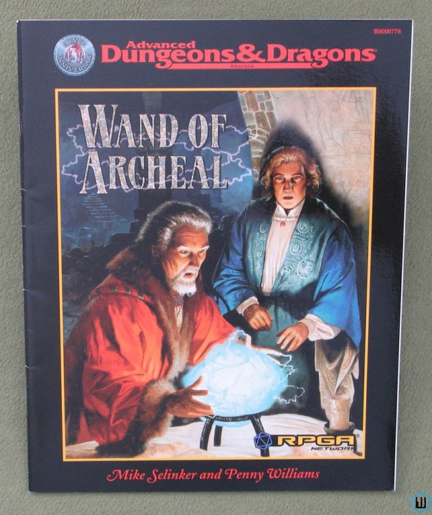 Wand of Archeal (Advanced Dungeons Dragons RPGA Network Adventure)