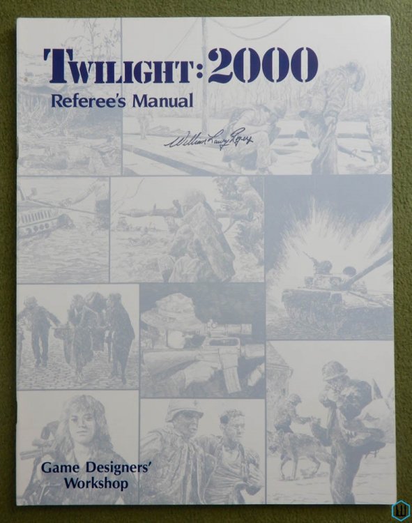 REFEREE'S MANUAL: Twilight 2000 RPG First 1st Edition