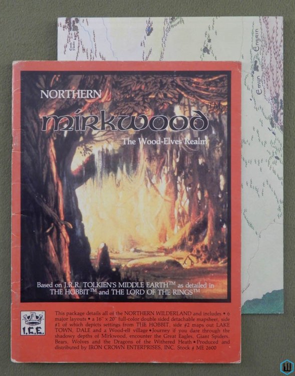 Northern Mirkwood: Wood Elves Realm (Middle Earth Role Playing MERP)