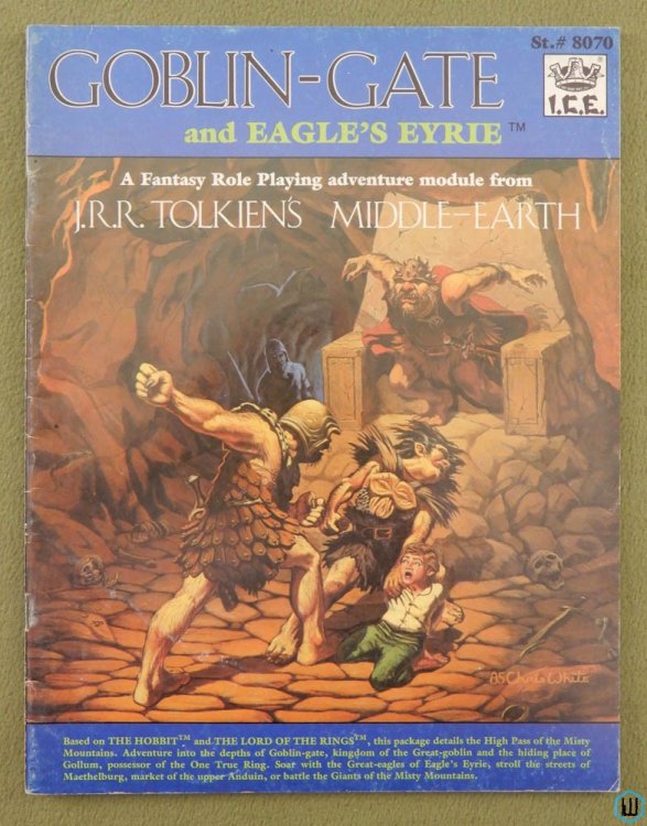 Goblin Gate & Eagle's Eyrie (Middle Earth Role Playing MERP)