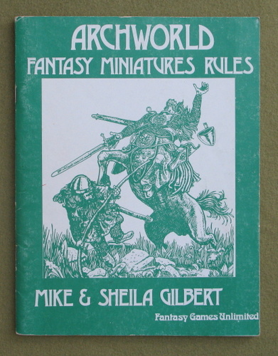 Archworld Fantasy Miniatures Rules - NO BOAT SHEETS
