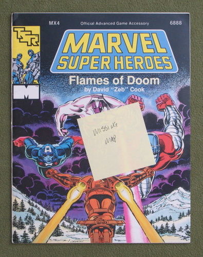 Flames of Doom (Marvel Super Heroes RPG MX4) - NO MAP