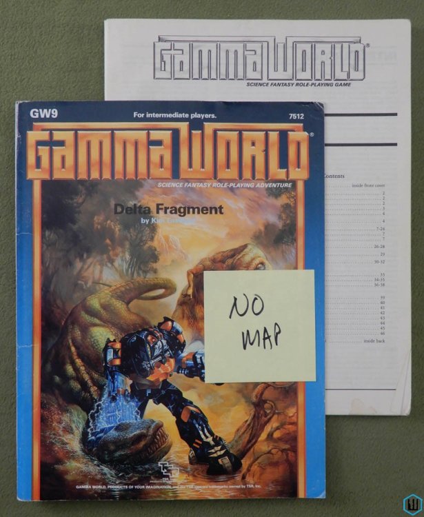 Delta Fragment - NO POSTER MAP (Gamma World Module GW9)
