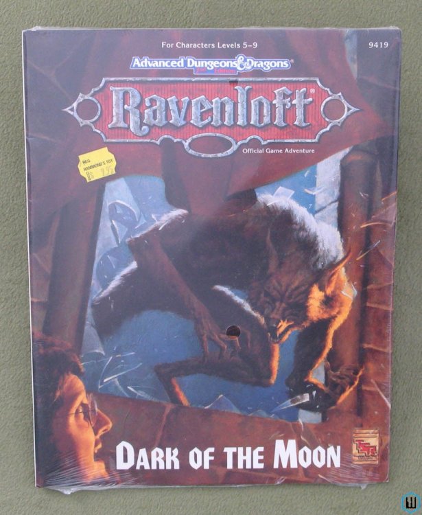 Dark of the Moon - SEALED (Advanced Dungeons & Dragons Ravenloft)