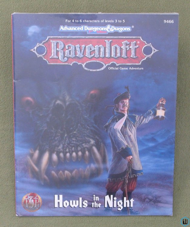 Howls in the Night - SEALED (Advanced Dungeons & Dragons Ravenloft)