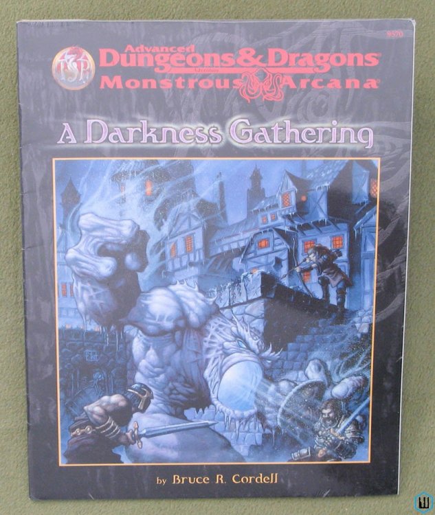 A Darkness Gathering - SEALED (Advanced Dungeons & Dragons Monstrous Arcana)