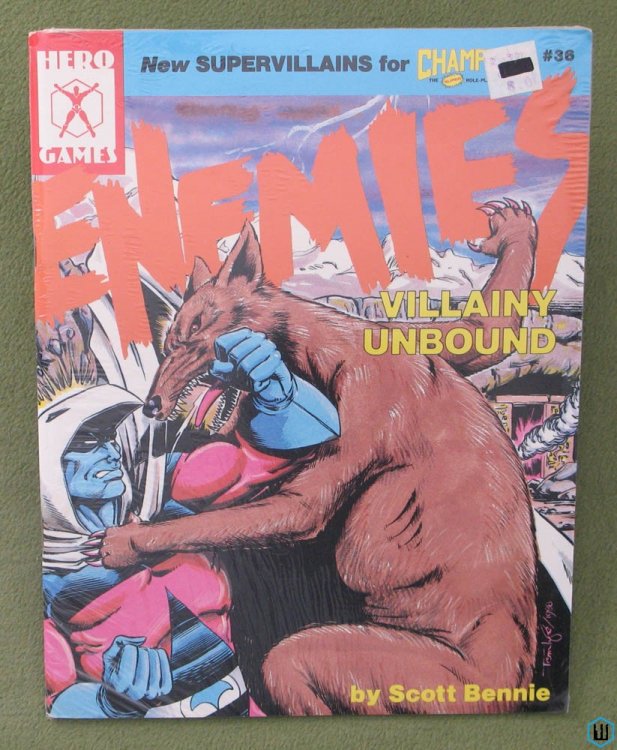 ENEMIES: Villainy Unbound (Champions RPG Supervillains Book)