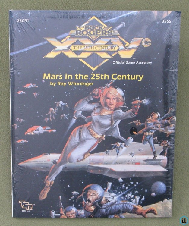 Mars in the 25th Century - SHRINKWRAP (Buck Rogers RPG accessory XXVCR1)