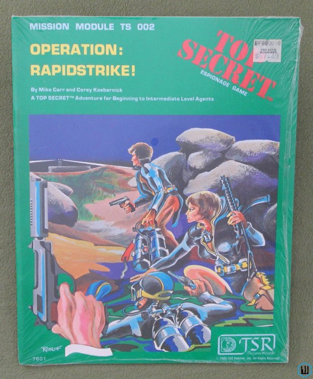 Operation Rapidstrike! (Top Secret RPG Module TS002)