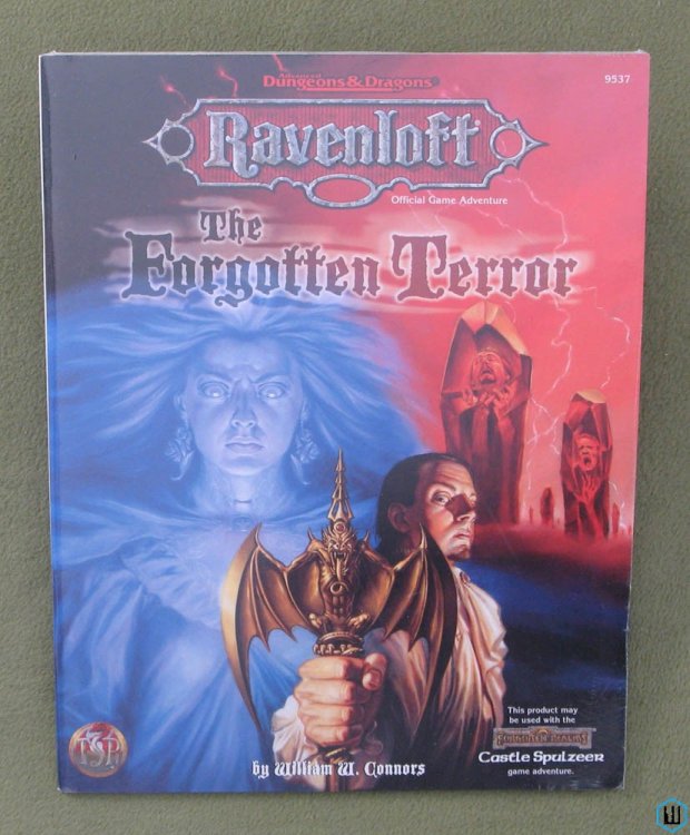 The Forgotten Terror - SEALED (Advanced Dungeons Dragons Ravenloft)