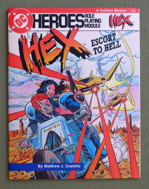 HEX: Escort to Hell (DC Heroes RPG) NICE