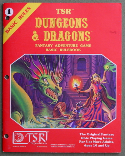Dungeons & Dragons Fantasy Adventure Game: B/X Basic Rulebook TSR 2014
