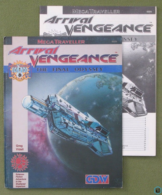 Arrival Vengeance (Traveller Megatraveller RPG)