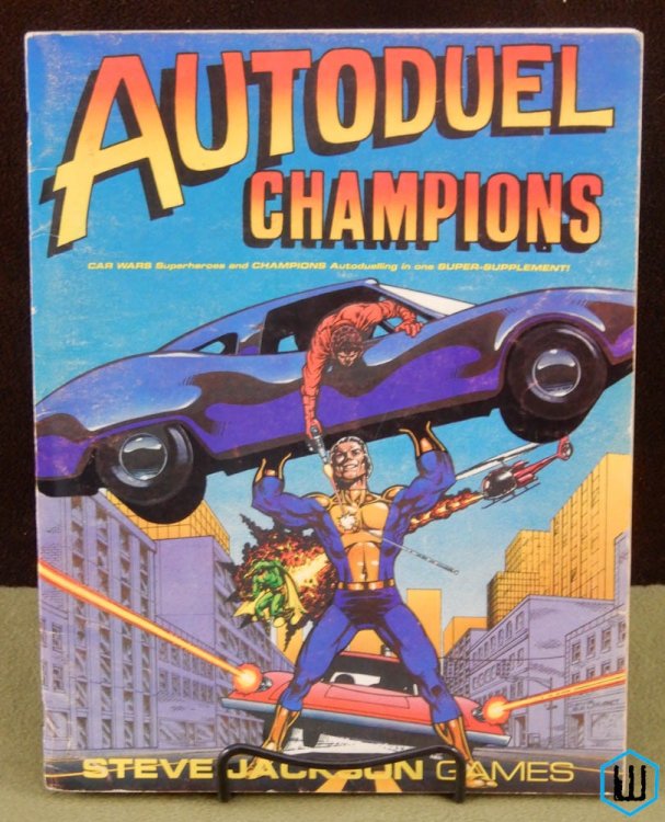 Autoduel Champions (Car Wars Super Heroes / Champions Autodueling)