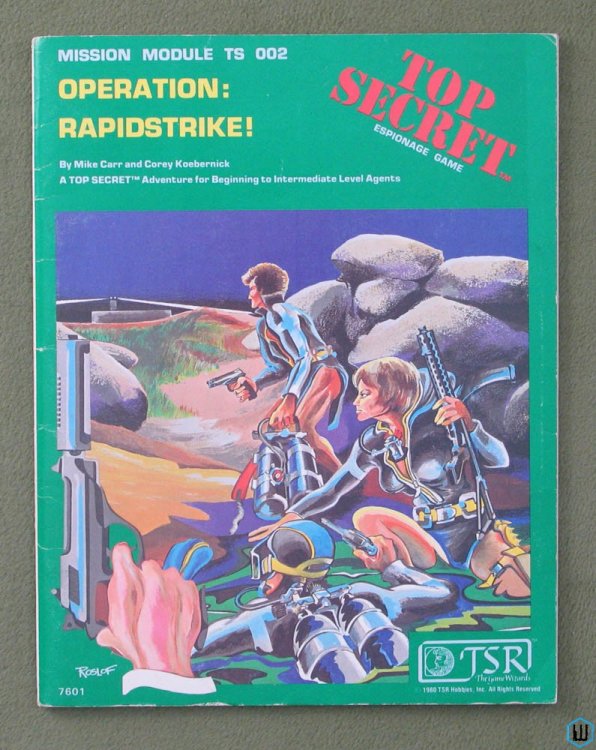 Operation Rapidstrike! (Top Secret RPG Module TS002)