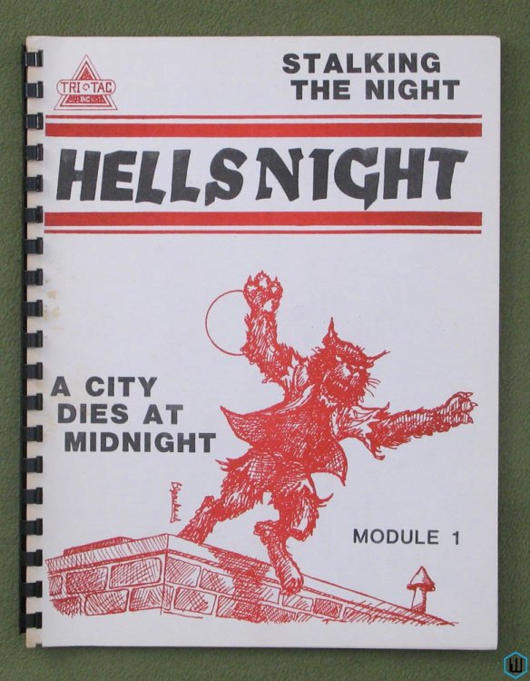 Hellsnight: A City Dies at Midnight (Stalking the Night Fantastic RPG)