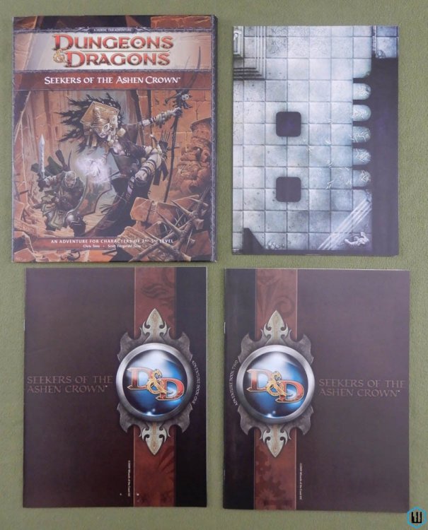 Seekers of the Ashen Crown NICE (Dungeons Dragons 4e Eberron)