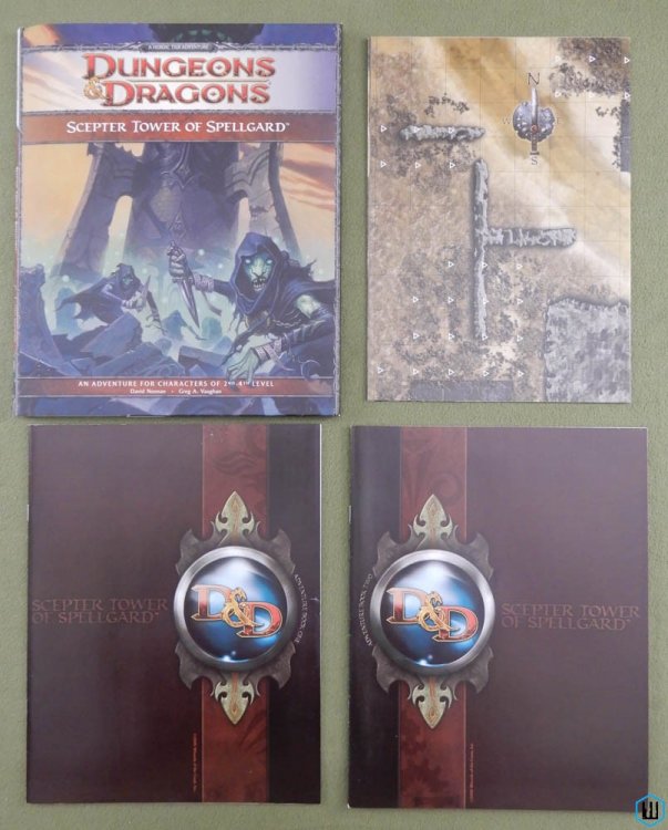 Scepter Tower of Spellgard NICE (Dungeons & Dragons 4e Adventure)