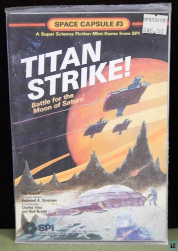 Titan Strike: Battle for the Moon of Saturn (Space Capsule #3) Game