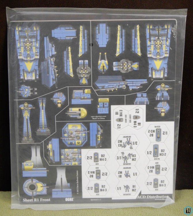 OGRE 6th Edition ACD Promo Counter Sheet