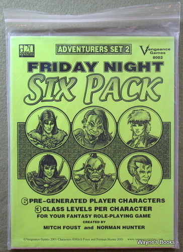Friday Night Six Pack: Adventurers Set 2 (D20 System)