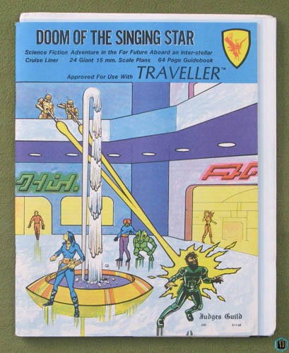 Doom of the Singing Star (Traveller RPG) Ship Maps Deckplans