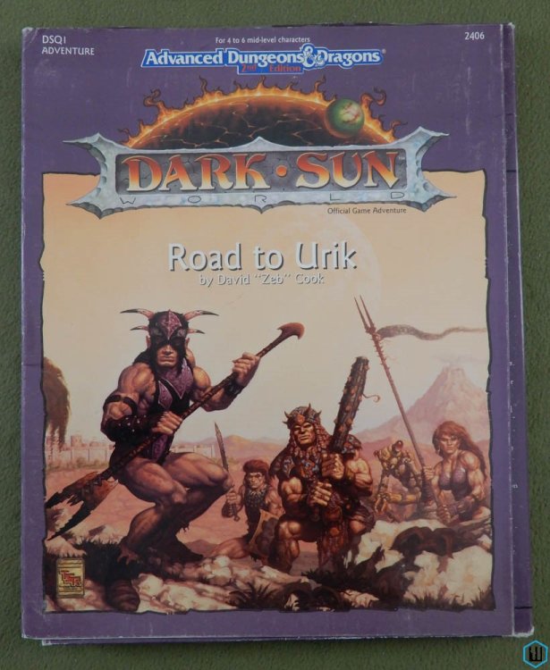 Road to Urik (Advanced Dungeons & Dragons Dark Sun Adventure DSQ1)